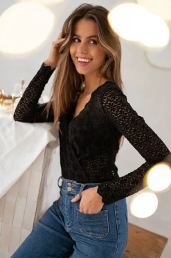 New Body Zaka - noirEasy Clothes Femme Body & Lingerie