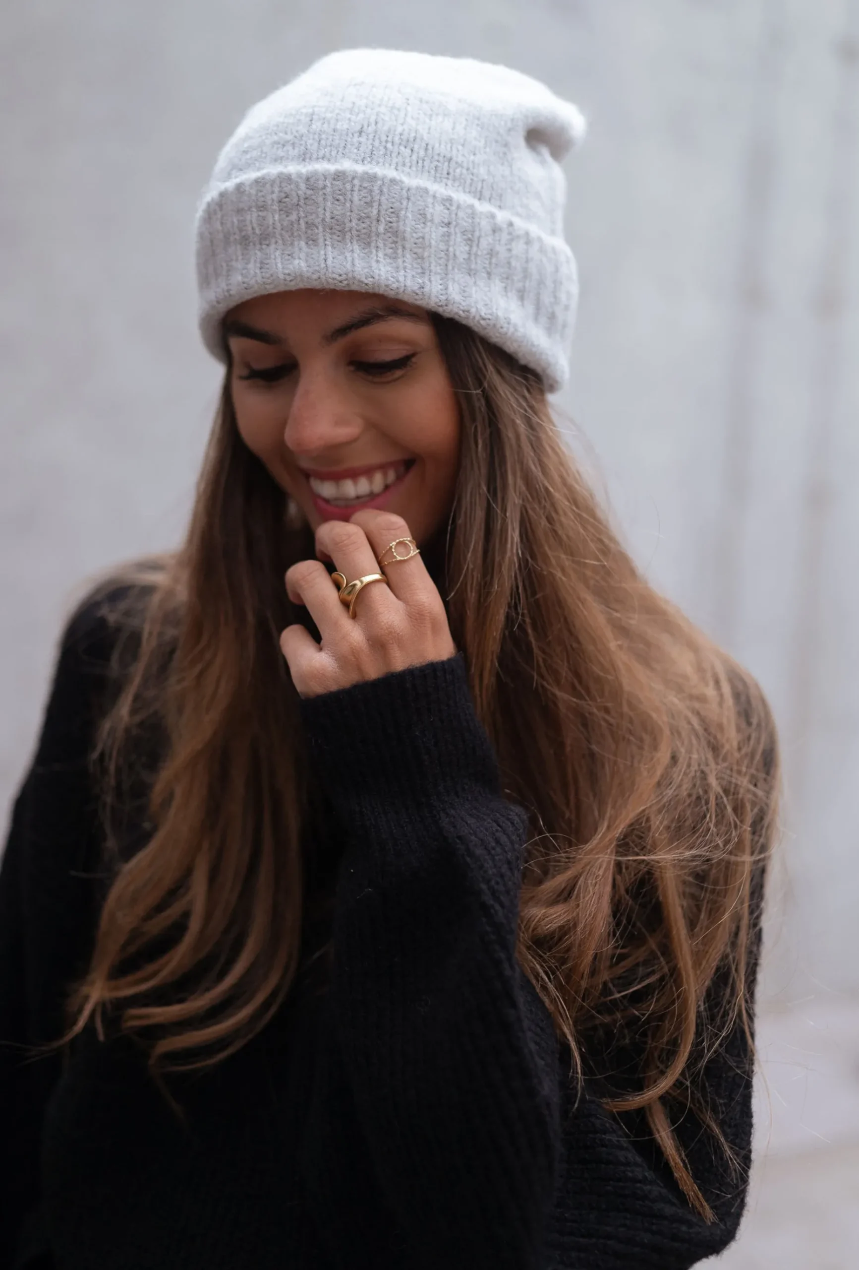 Cheap Bonnet Lyam - grisEasy Clothes Bonnets & Gants