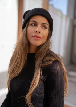 Hot Bonnet Lyam - noirEasy Clothes Bonnets & Gants