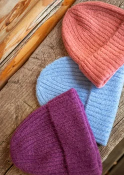 Clearance Bonnet Sama - Rose - En Maille & DouxEasy Clothes Bonnets & Gants