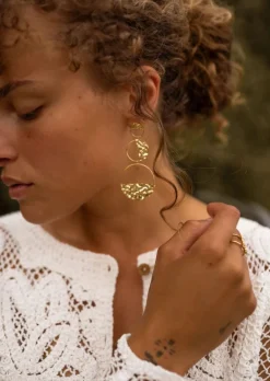 Flash Sale Boucles d’Oreilles Allon - Dorées - 3 Cercles - BijouxEasy Clothes Boucles d'oreilles