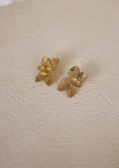 Cheap Boucles d’Oreilles Dorées | Enza | Forme FleurEasy Clothes Boucles d'oreilles