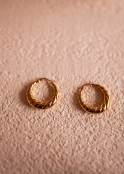 Cheap Boucles d’Oreilles Dorées - Koda - Acier InoxydableEasy Clothes Boucles d'oreilles