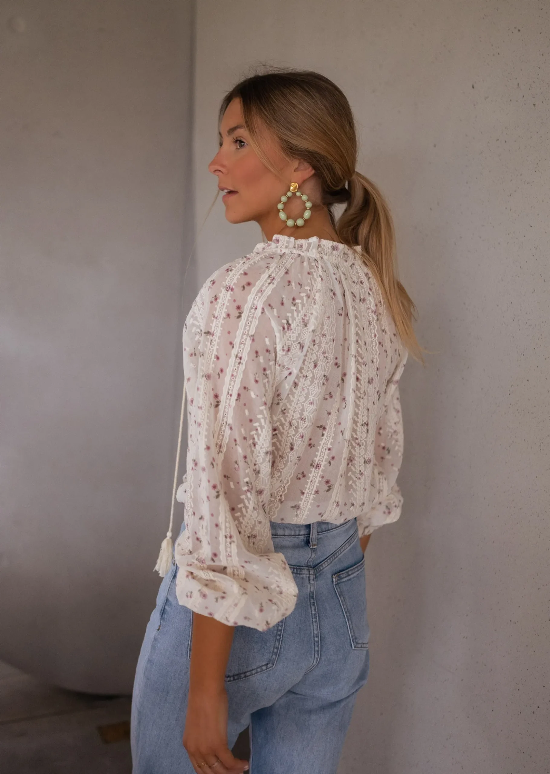 New Boucles d’Oreilles Dorées & Vertes | Loda | Bijoux & AccessoiresEasy Clothes Boucles d'oreilles