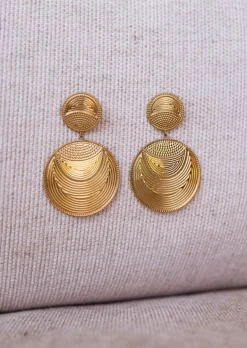 Shop Boucles d’oreilles Gory dorées | Boucles d’oreilles habillées | Prêt-à-porter en ligne | Easy Clothes Boucles d'oreilles