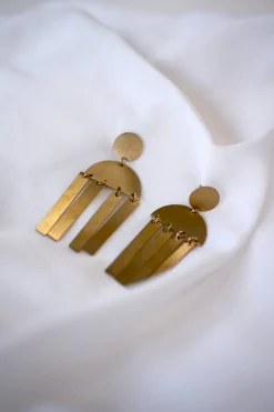 Clearance Boucles d’oreilles Jasma - doréesEasy Clothes Boucles d'oreilles