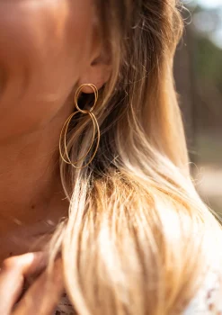 Best Sale Boucles d’oreilles Joop - doréesEasy Clothes Boucles d'oreilles