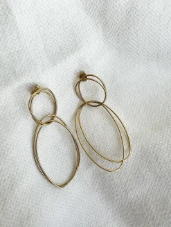 Best Sale Boucles d’oreilles Joop - doréesEasy Clothes Boucles d'oreilles