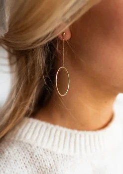 Online Boucles d’oreilles Jura dorées | Boucles d'oreilles habillées | Prêt-à-porter en ligne | Easy Clothes Boucles d'oreilles