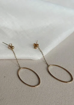 Online Boucles d’oreilles Jura dorées | Boucles d'oreilles habillées | Prêt-à-porter en ligne | Easy Clothes Boucles d'oreilles