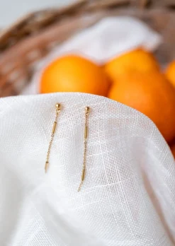 New Boucles d’oreilles Laryta dorées | Boucles d’oreilles pendantes | Prêt-à-porter en ligne | Easy Clothes Boucles d'oreilles