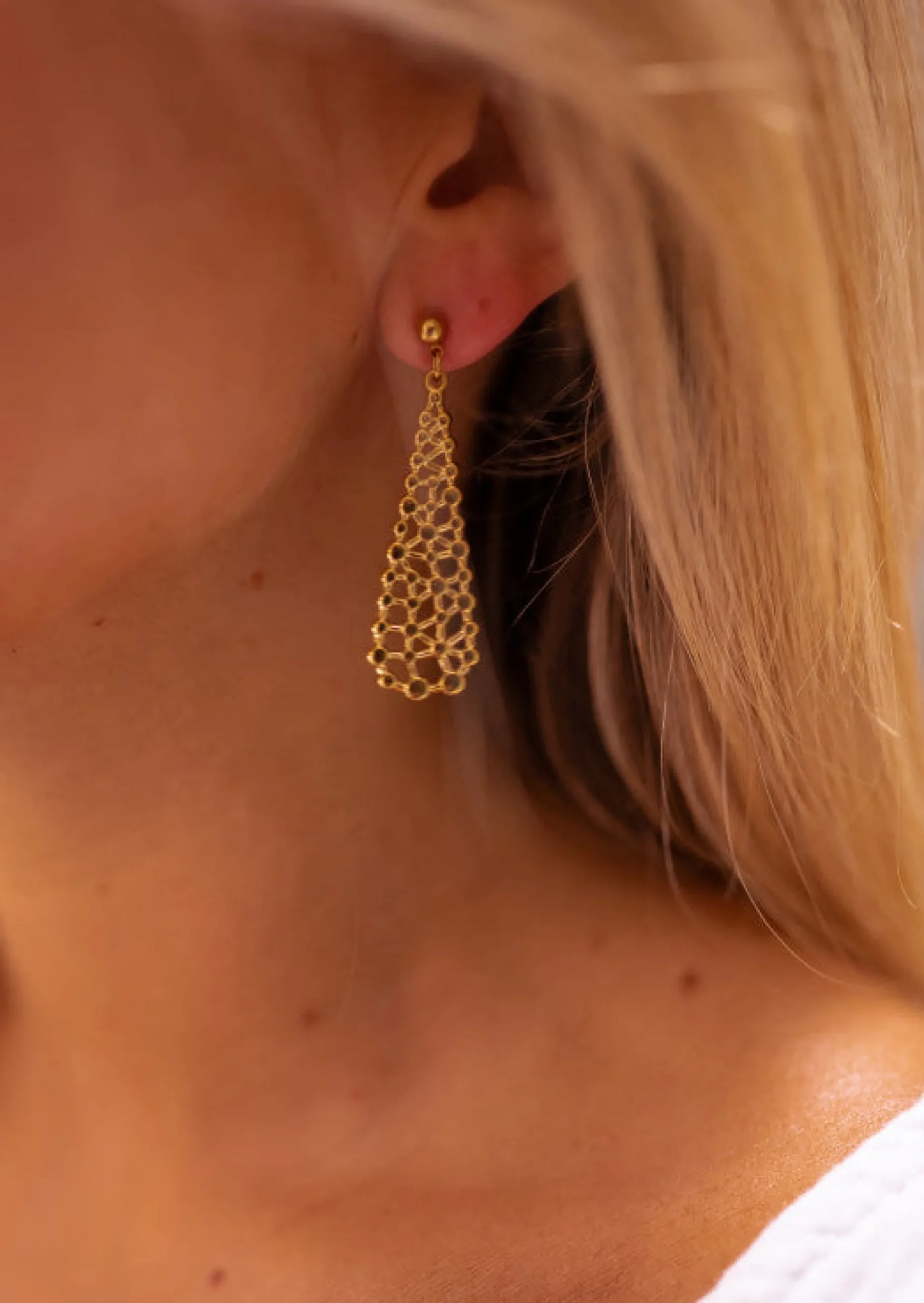 Hot Boucles d’Oreilles Lolita - Dorées - Bijoux & AccessoiresEasy Clothes Boucles d'oreilles