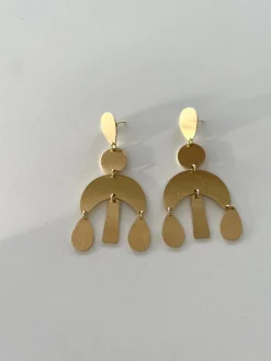 Cheap Boucles d’oreilles Lona - doréesEasy Clothes Boucles d'oreilles