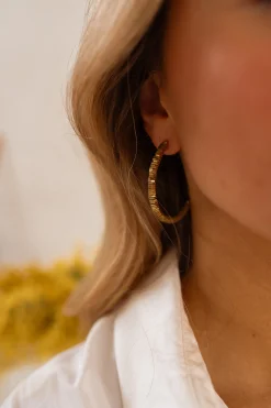 Online Boucles d’oreilles Meloé - doréesEasy Clothes Boucles d'oreilles