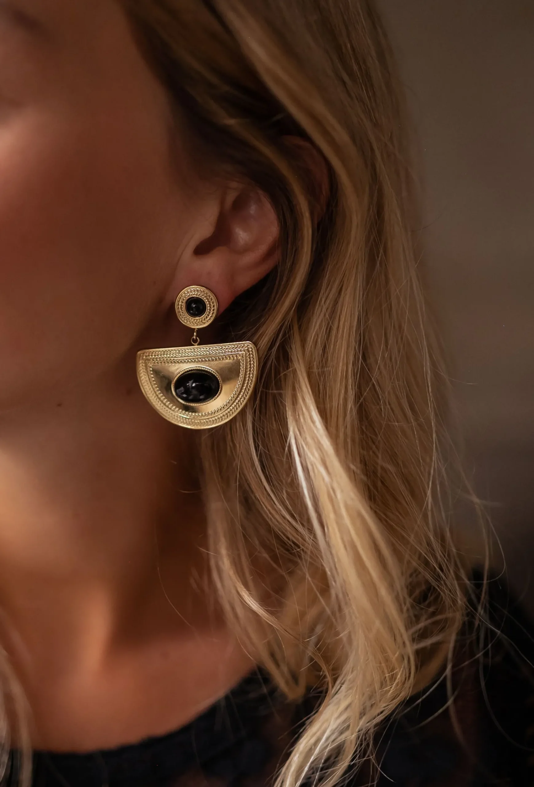 Flash Sale Boucles d’oreilles Roji - doréesEasy Clothes Boucles d'oreilles