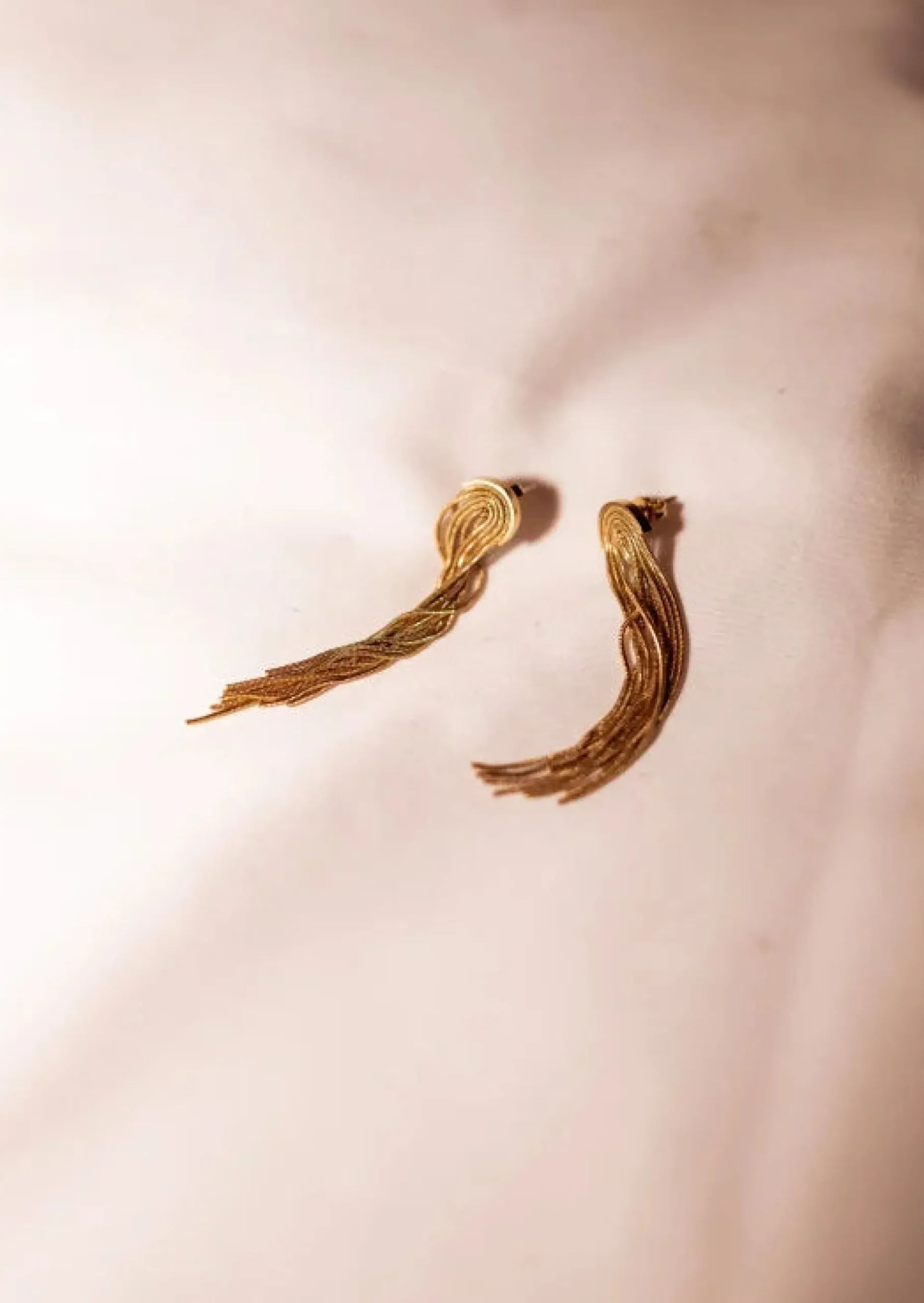 Fashion Boucles d’Oreilles Sunni - Dorées - Acier InoxydableEasy Clothes Boucles d'oreilles