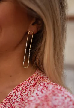 Online Boucles d’oreilles Thys - doréesEasy Clothes Boucles d'oreilles