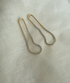 Online Boucles d’oreilles Thys - doréesEasy Clothes Boucles d'oreilles