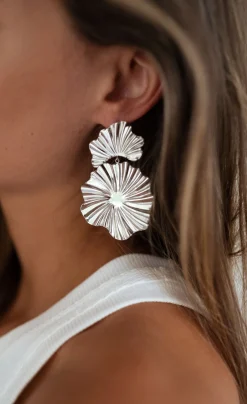 Shop Boucles d’oreilles Vica - argentéesEasy Clothes Boucles d'oreilles