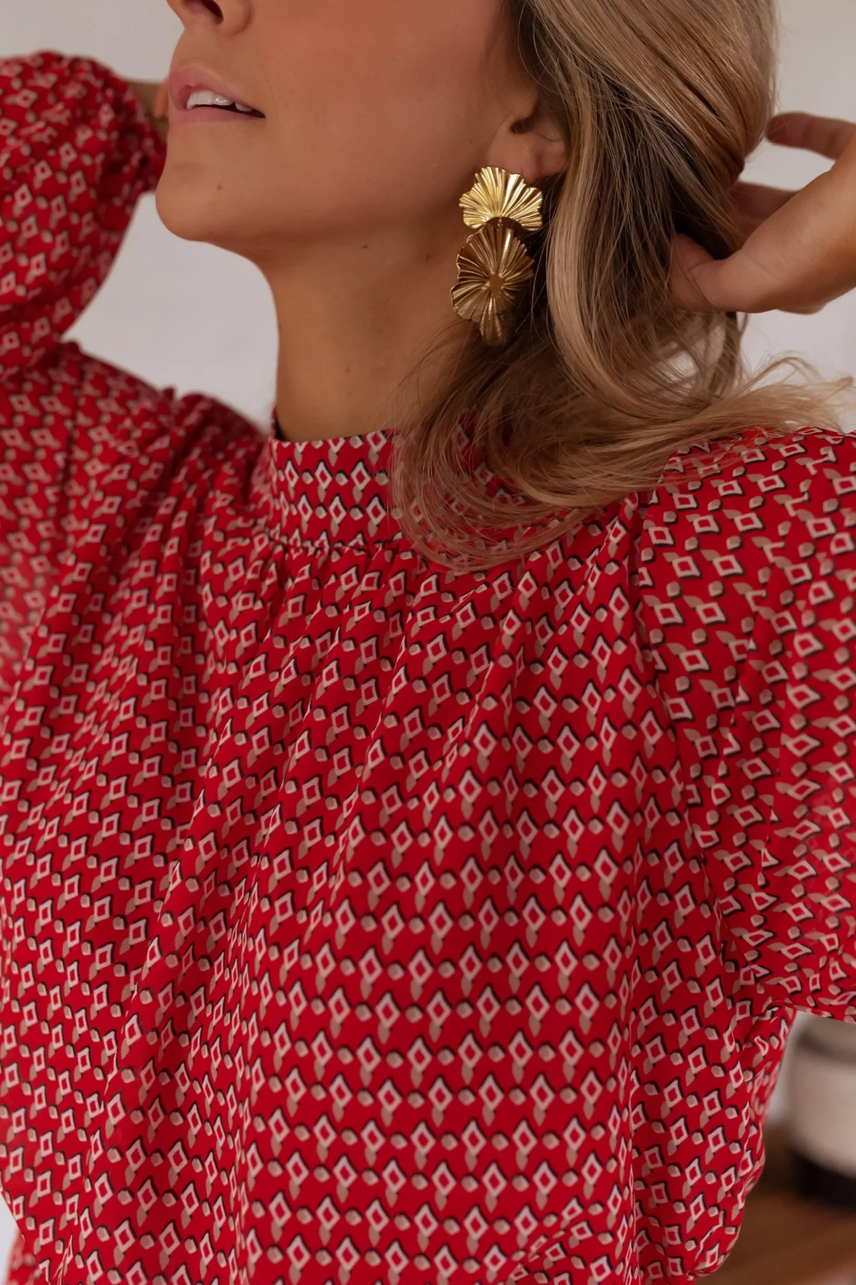 Best Boucles d’oreilles Vica - doréesEasy Clothes Boucles d'oreilles