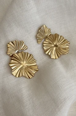 Best Boucles d’oreilles Vica - doréesEasy Clothes Boucles d'oreilles