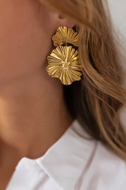 Best Boucles d’oreilles Vica - doréesEasy Clothes Boucles d'oreilles
