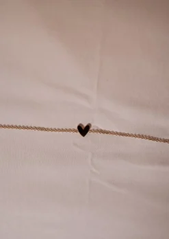 Discount Bracelet Léon - Pendentif Coeur - DoréEasy Clothes Bracelets