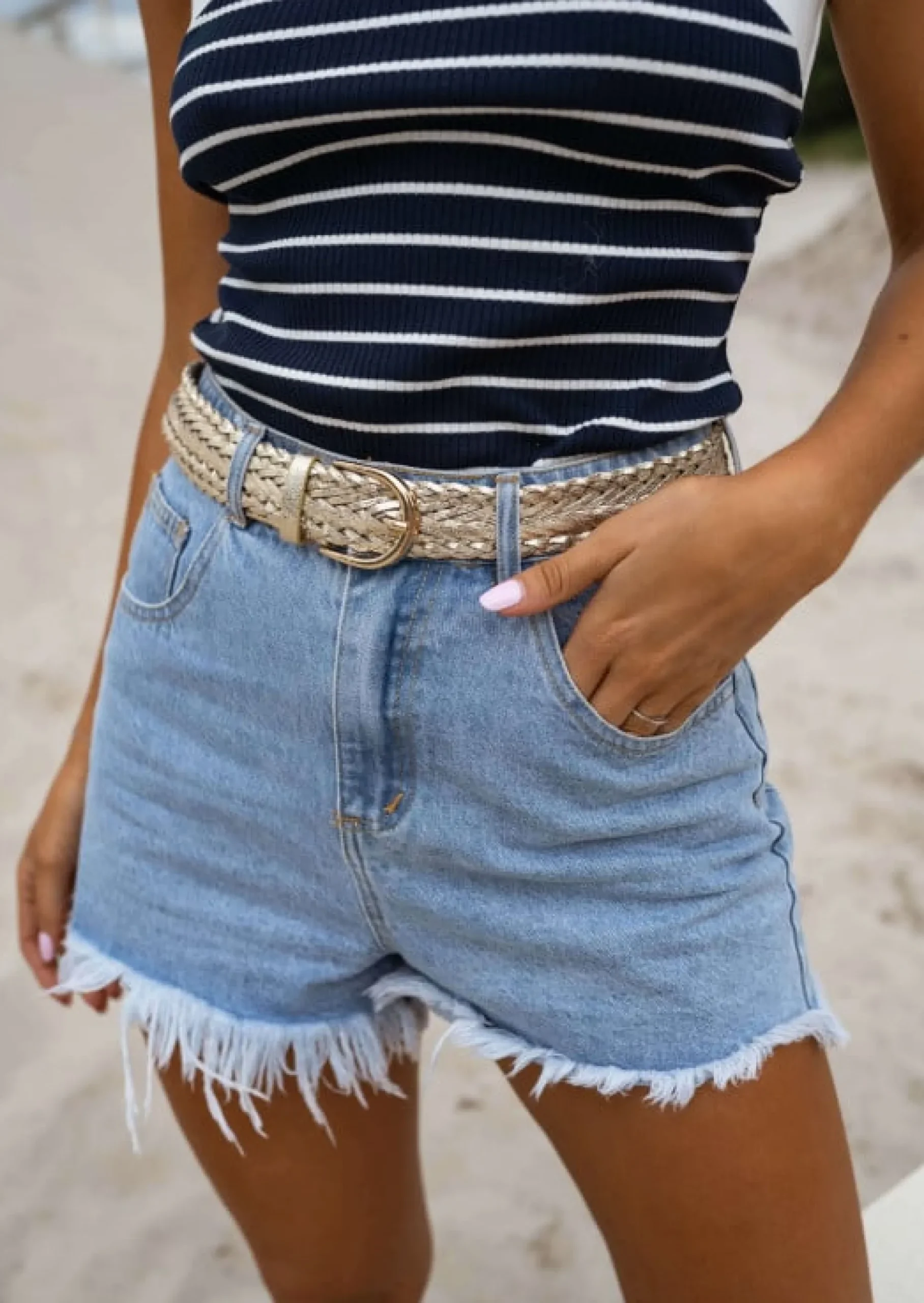 Outlet Ceinture Boucle Dorée - Akira - Accessoires Easy Clothes Ceintures