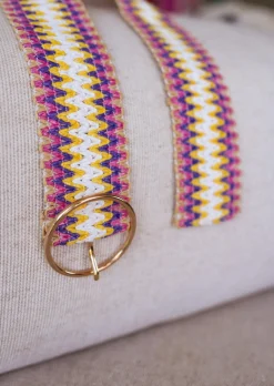 Clearance Ceinture Marja rose | Ceinture tressée rose | Prêt-à-porter en ligne | Easy Clothes Ceintures