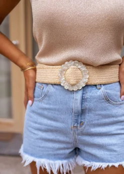 Fashion Ceinture Yaya Beige - Accessoires Easy Clothes Ceintures