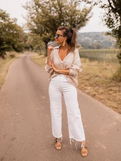 Cheap Chemise Arkie - beige en linEasy Clothes Femme Chemisiers & Blouses