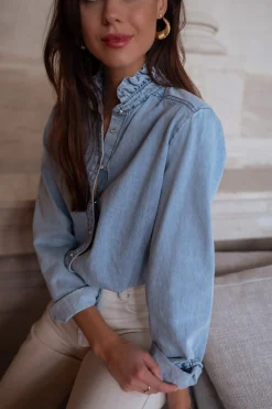 Shop Chemise Candice - en jeansEasy Clothes Femme Chemisiers & Blouses