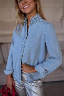 Shop Chemise Candice - en jeansEasy Clothes Femme Chemisiers & Blouses