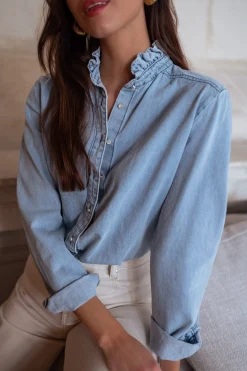 Shop Chemise Candice - en jeansEasy Clothes Femme Chemisiers & Blouses
