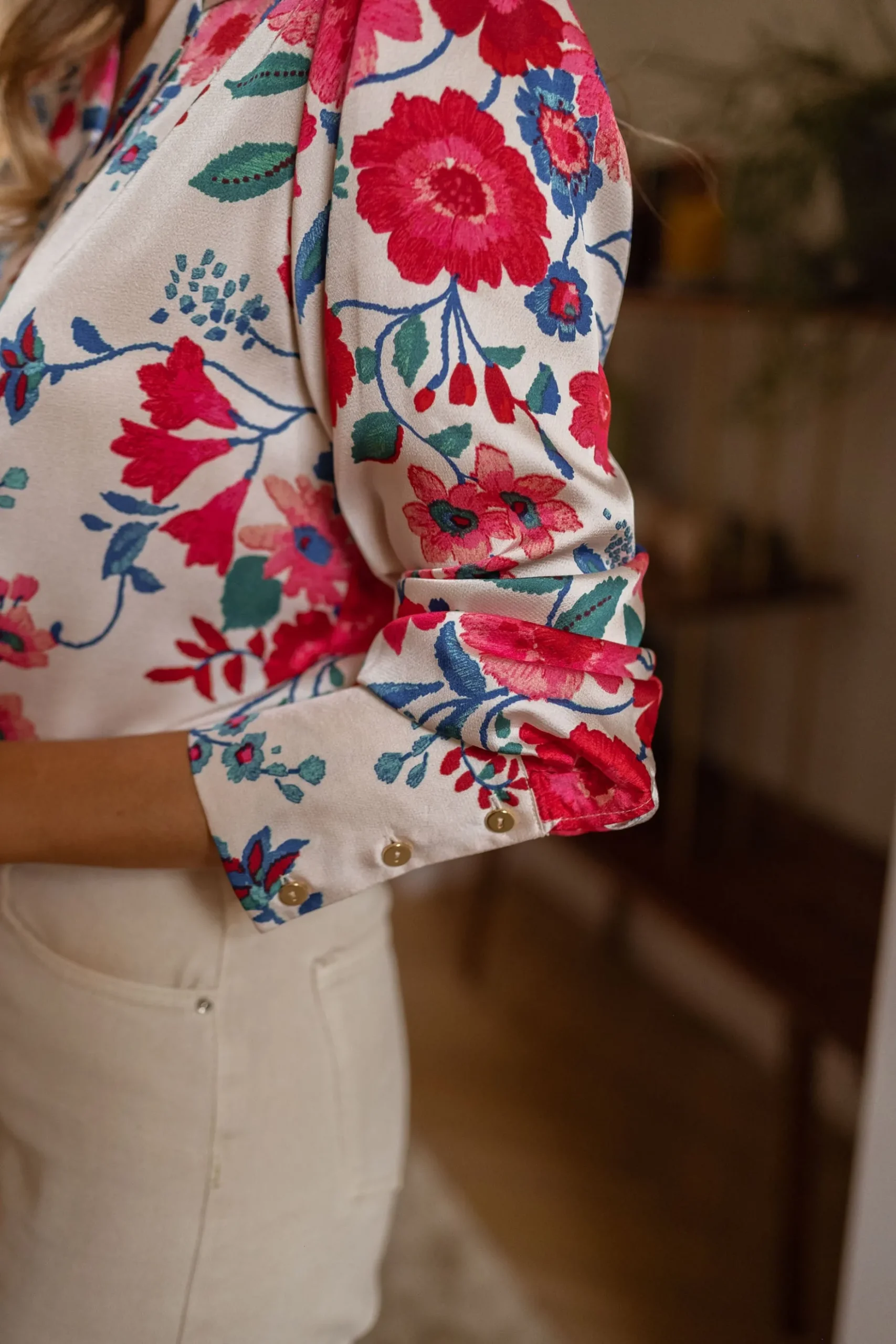 Store Chemise Cuba - à fleursEasy Clothes Femme Chemisiers & Blouses