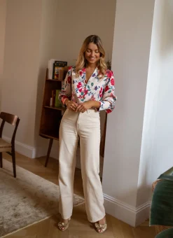 Store Chemise Cuba - à fleursEasy Clothes Femme Chemisiers & Blouses