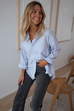 Online Chemise Ditte - à lignes et à strassEasy Clothes Femme Chemisiers & Blouses