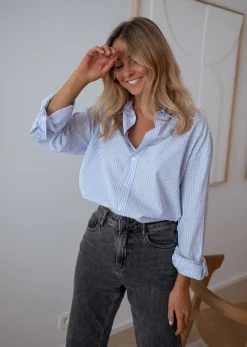Online Chemise Ditte - à lignes et à strassEasy Clothes Femme Chemisiers & Blouses