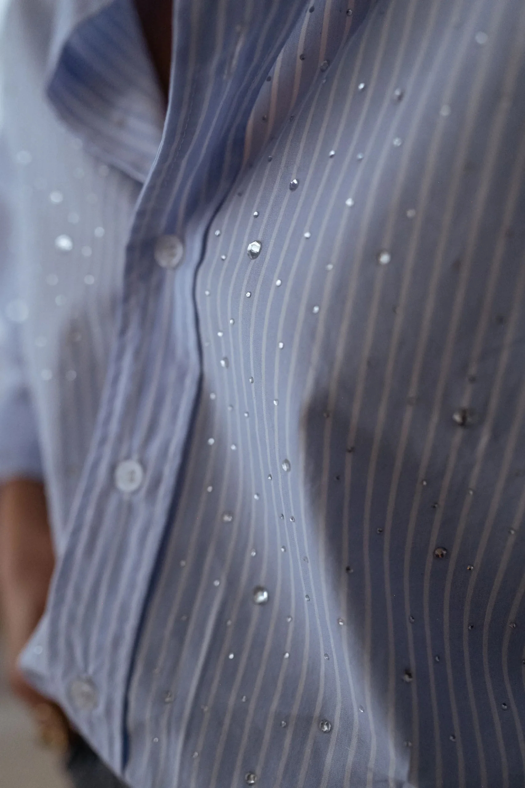 Online Chemise Ditte - à lignes et à strassEasy Clothes Femme Chemisiers & Blouses