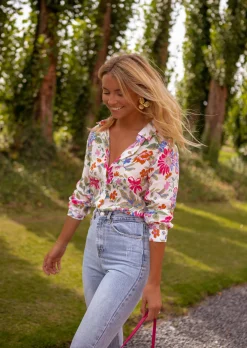 Sale Chemise Edda - Motifs À Fleurs - MulticoloreEasy Clothes Femme Chemisiers & Blouses