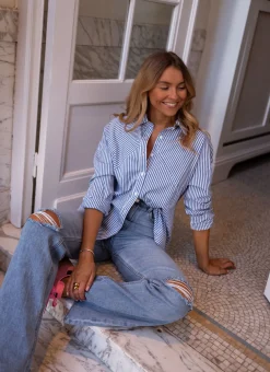 Cheap Chemise Eloise - à lignesEasy Clothes Femme Chemisiers & Blouses