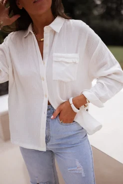 Cheap Chemise Fanny - blancheEasy Clothes Femme Chemisiers & Blouses