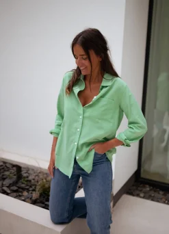 Sale Chemise Kloé - verteEasy Clothes Femme Chemisiers & Blouses