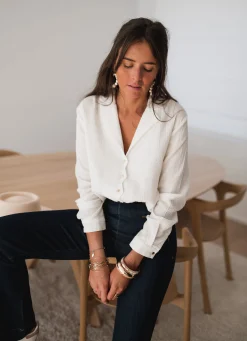 Fashion Chemise Lutece - blancheEasy Clothes Femme Chemisiers & Blouses