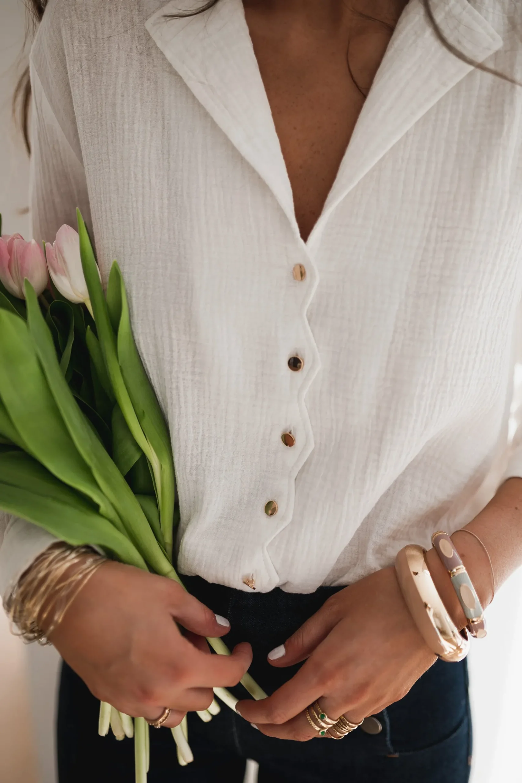 Fashion Chemise Lutece - blancheEasy Clothes Femme Chemisiers & Blouses