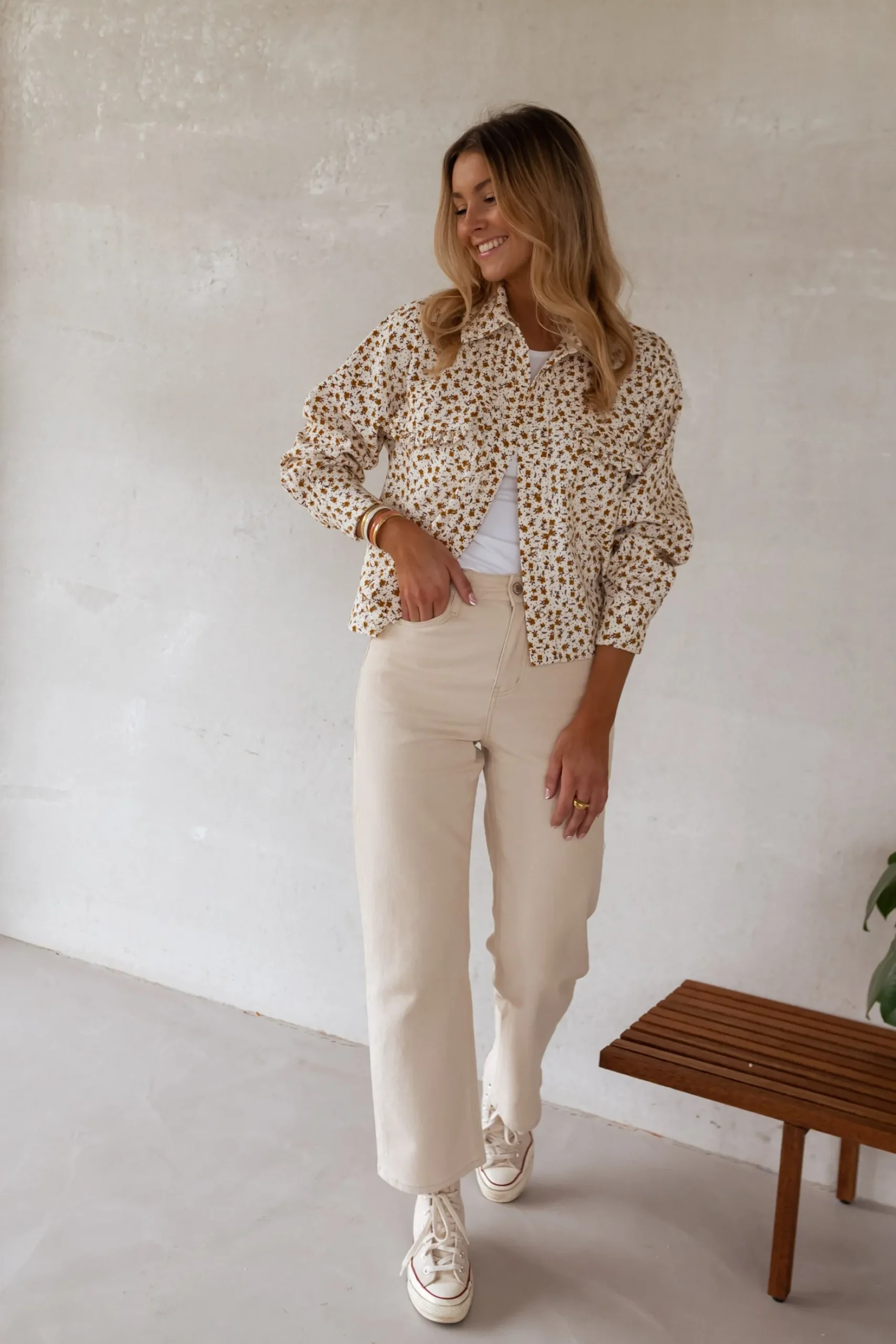 Best Sale Chemise Maelys - écrue à fleursEasy Clothes Femme Chemisiers & Blouses