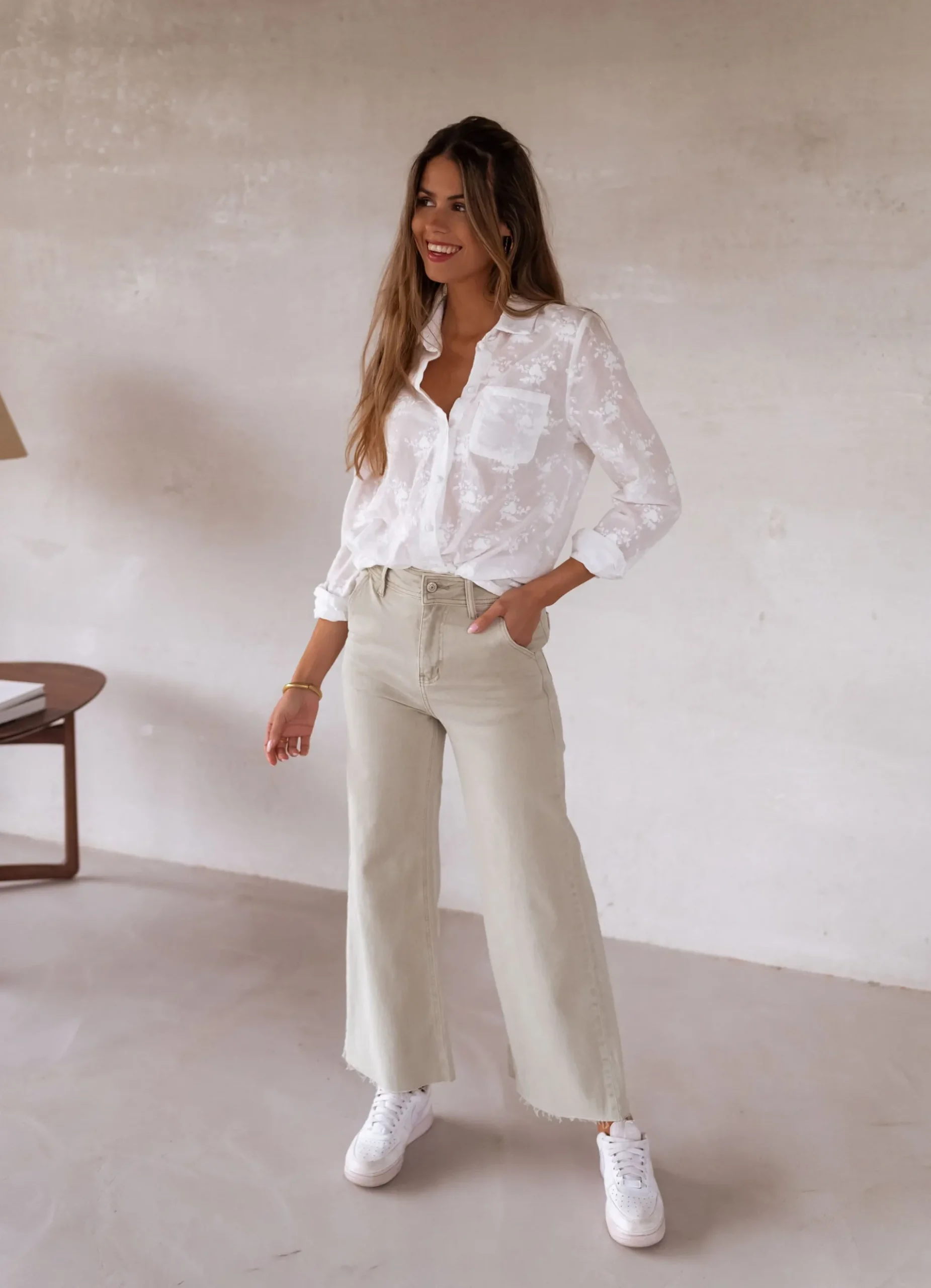 Best Chemise Mellie - écrue brodéeEasy Clothes Femme Chemisiers & Blouses