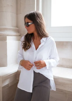 Fashion Chemise Nahela - blancheEasy Clothes Femme Chemisiers & Blouses