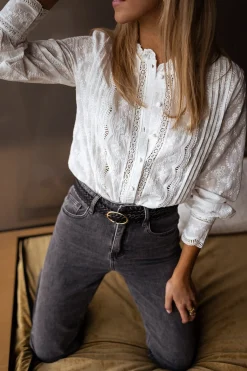 Hot Chemise Pauly - écrue à broderieEasy Clothes Femme Chemisiers & Blouses