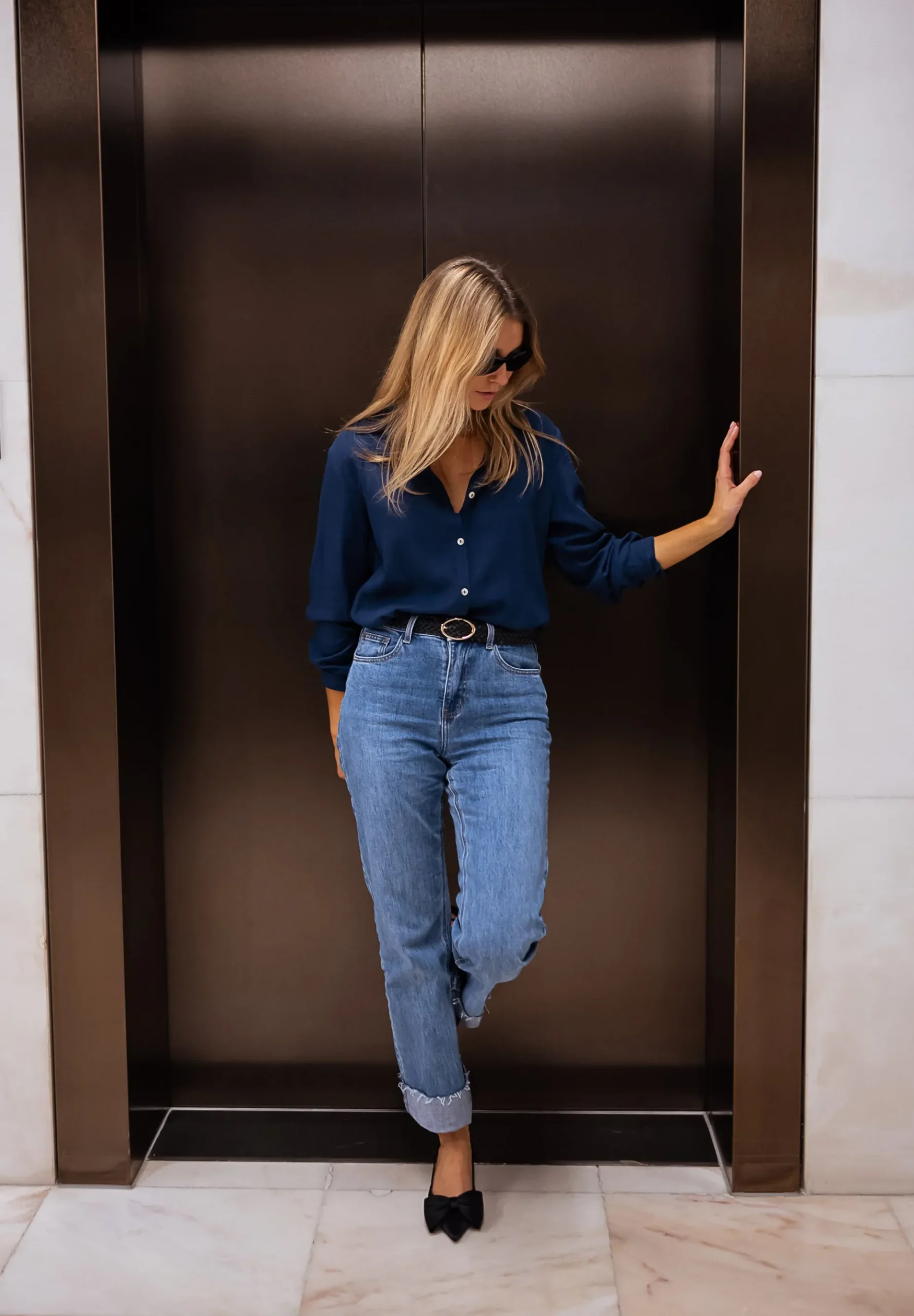 Fashion Chemise Sinou - Bleue - FluideEasy Clothes Femme Chemisiers & Blouses